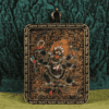 Brass Tibetan Amulet  Thangka Pendant Buddhist