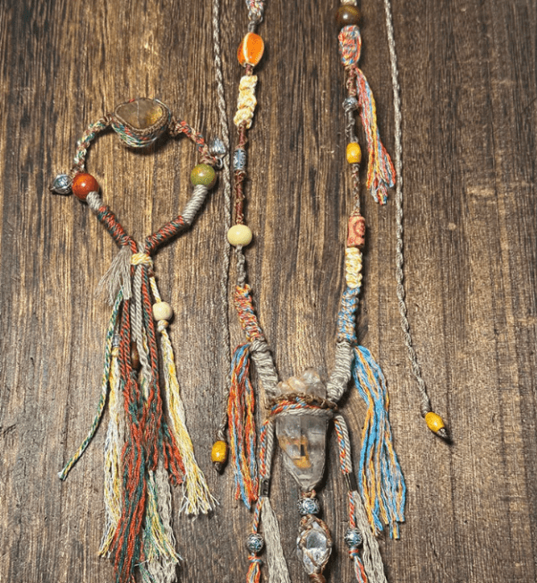 GUARDIAN THREADS CRYSTAL NECKLACE & BRACELET