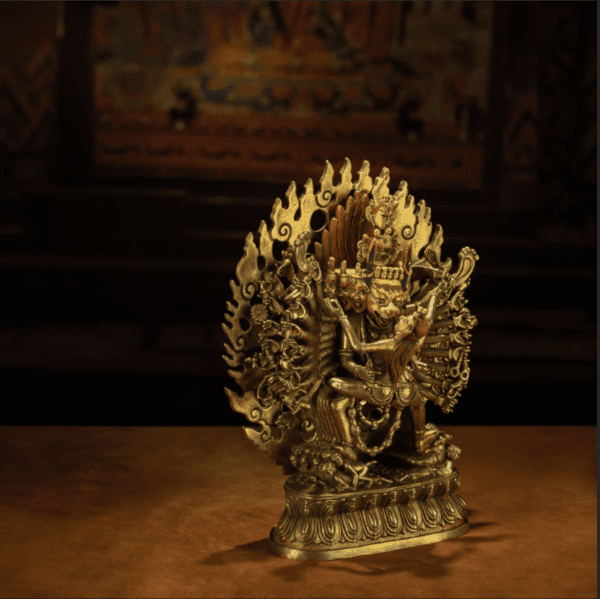 WRATHFUL EMBRACE OF ENLIGHTENMENT: 34-ARMED YAMANTAKA VAJRA STATUE