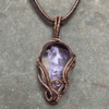 COSMIC SERENITY STREAM AMETHYST PENDANT
