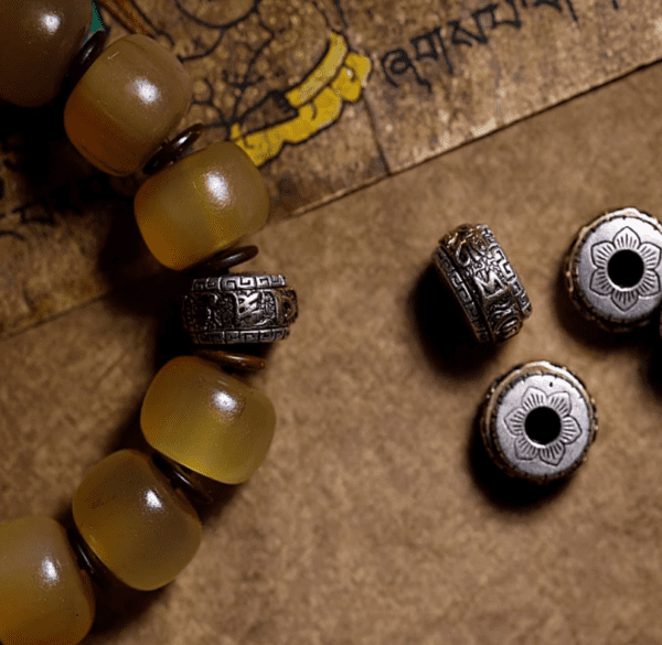 COURAGEOUS SPIRIT YAK HORN BRACELET BY KAILASH ENERGY