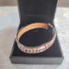 LUOGA "Kailash Dawn" Horizon Bangle | 18K Gold & Multi-Colored Gemstones